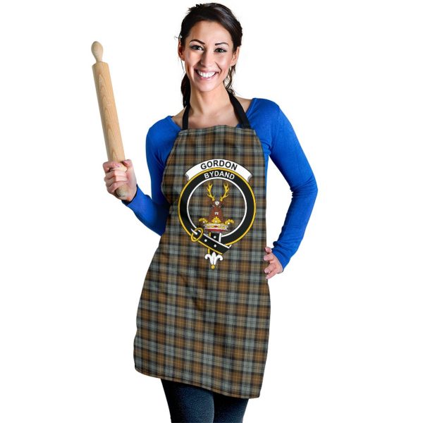 Gordon Weathered Tartan Crest Apron Fashion - Image 2