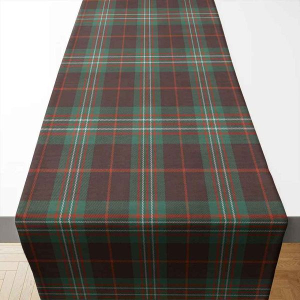 Scott Brown Ancient Tartan Table Runner - Cotton table runner For Sale - Image 2
