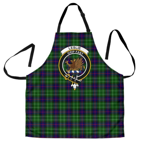 Leslie Hunting Tartan Crest Apron Online Sale
