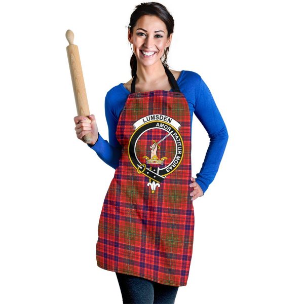 Lumsden Modern Tartan Crest Apron For Discount - Image 2