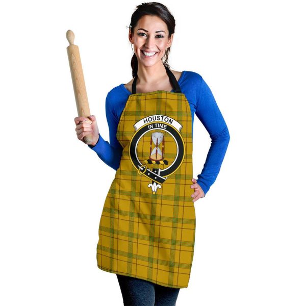 Houston Tartan Crest Apron Hot on Sale - Image 2