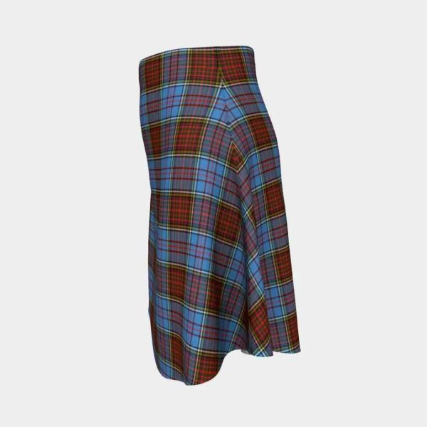 Anderson Modern Tartan Flared Skirt Sale - Image 2
