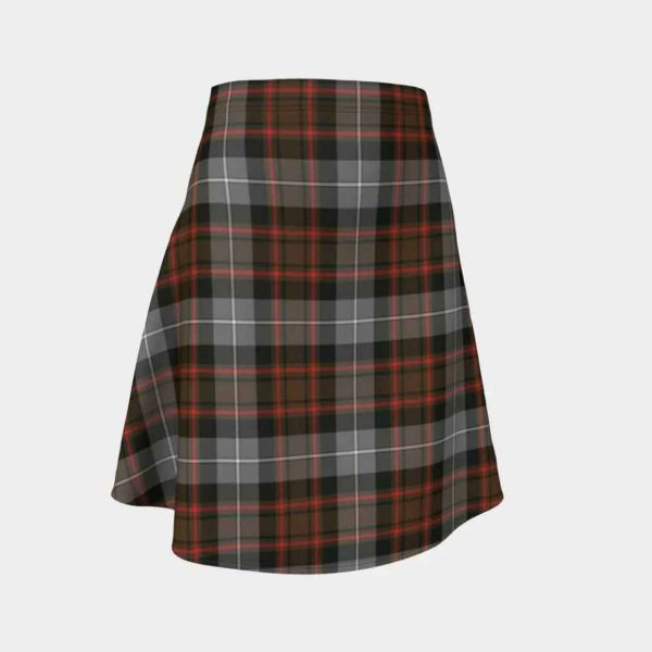 MacRae Hunting Weathered Tartan Flared Skirt Online Hot Sale