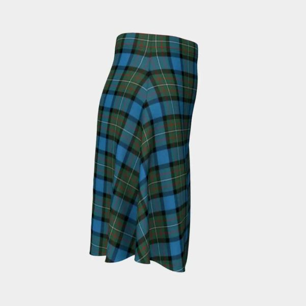 Fergusson Ancient Tartan Flared Skirt Online Sale - Image 3