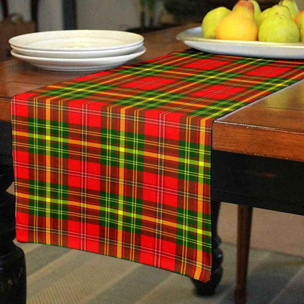 Leask Tartan Table Runner - Cotton table runner Cheap - Image 3