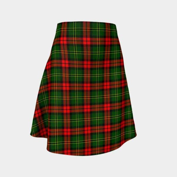 Blackstock Tartan Flared Skirt For Discount
