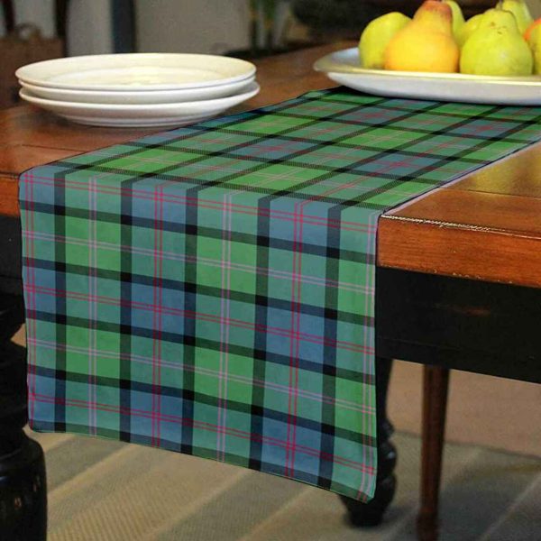 MacThomas Ancient Tartan Table Runner - Cotton table runner Online now - Image 3