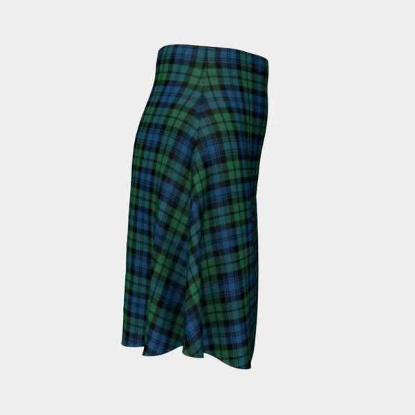 Campbell Ancient 02 Tartan Flared Skirt For Cheap - Image 3