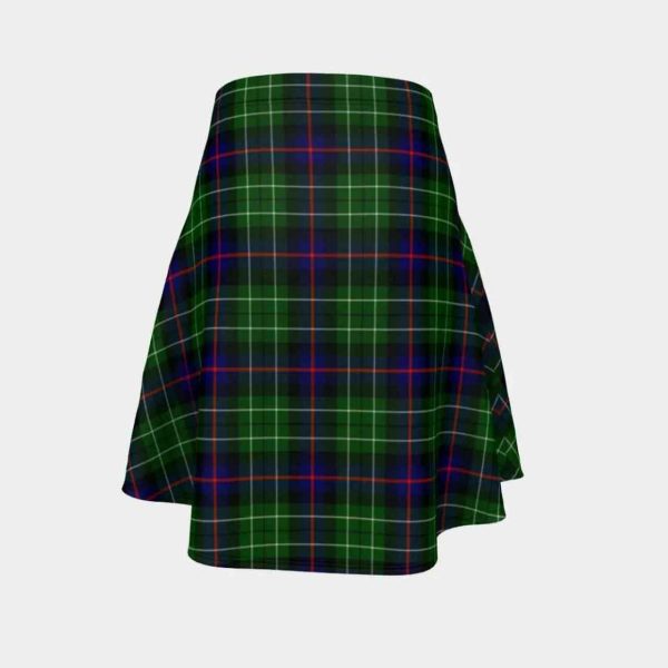 Leslie Hunting Tartan Flared Skirt Sale - Image 4