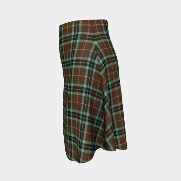 Thomson Hunting Modern Tartan Flared Skirt Supply - Image 2