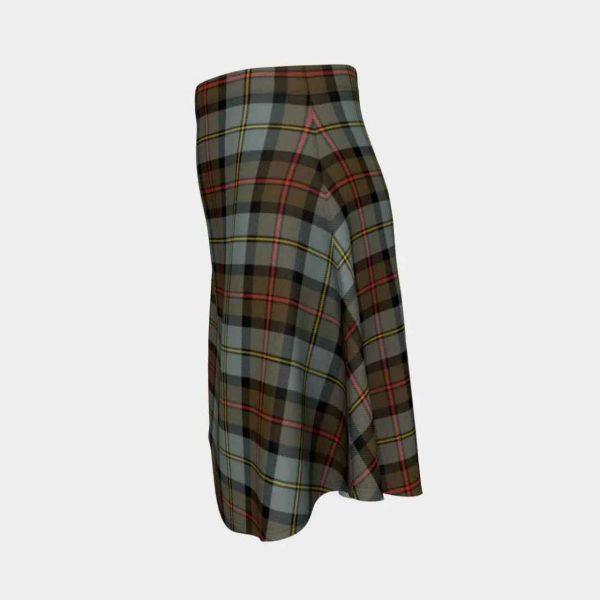 MacLeod of Harris Weathered Tartan Flared Skirt on Sale - Image 2