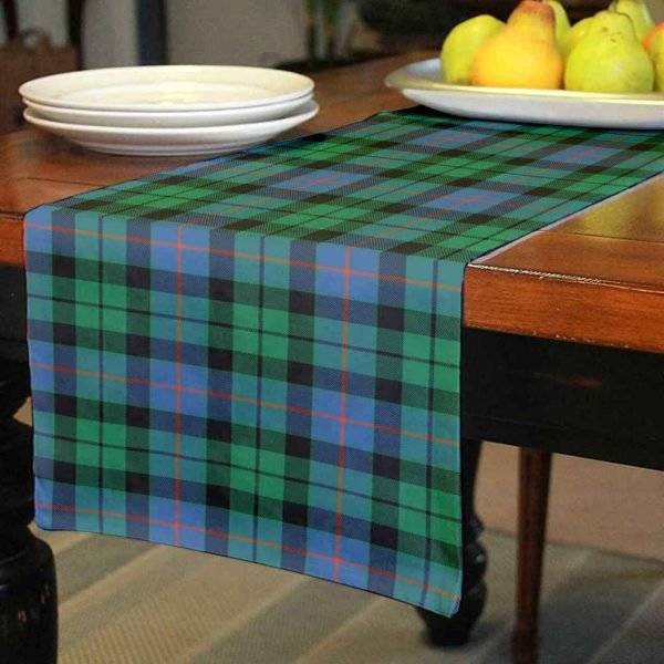 Morrison Ancient Tartan Table Runner - Cotton table runner For Discount - Image 3
