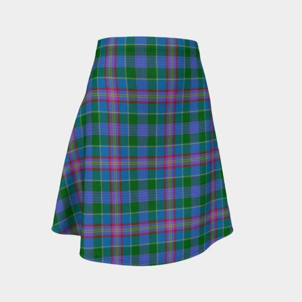 Ralston Tartan Flared Skirt For Cheap
