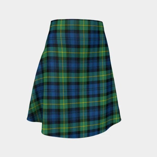 Gordon Ancient Tartan Flared Skirt Sale