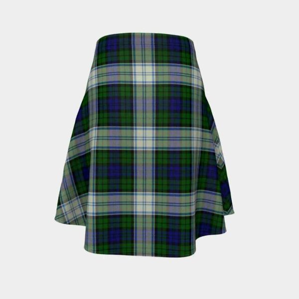 Blackwatch Dress Modern Tartan Flared Skirt Hot on Sale - Image 4