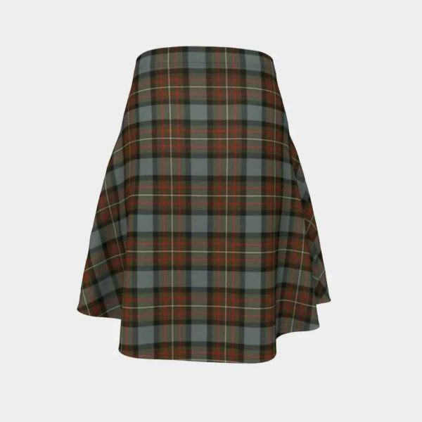 Fergusson Weathered Tartan Flared Skirt Online Sale - Image 4