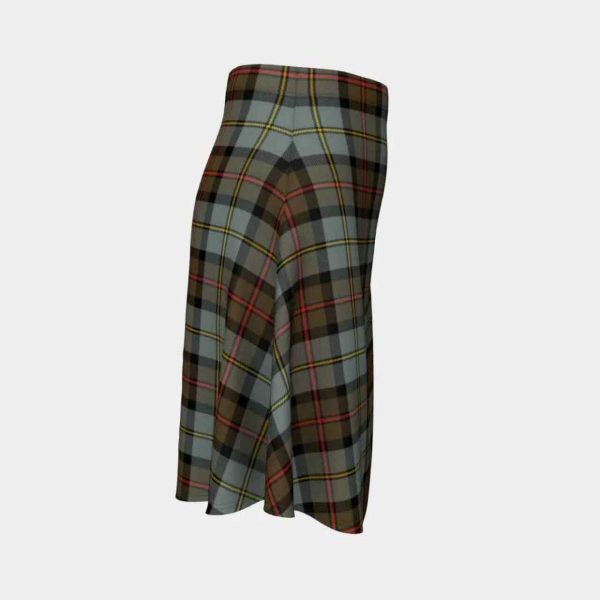 MacLeod of Harris Weathered Tartan Flared Skirt on Sale - Image 3