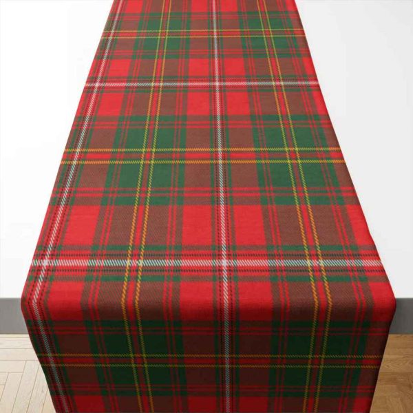 Hay Modern Tartan Table Runner - Cotton table runner For Sale - Image 2