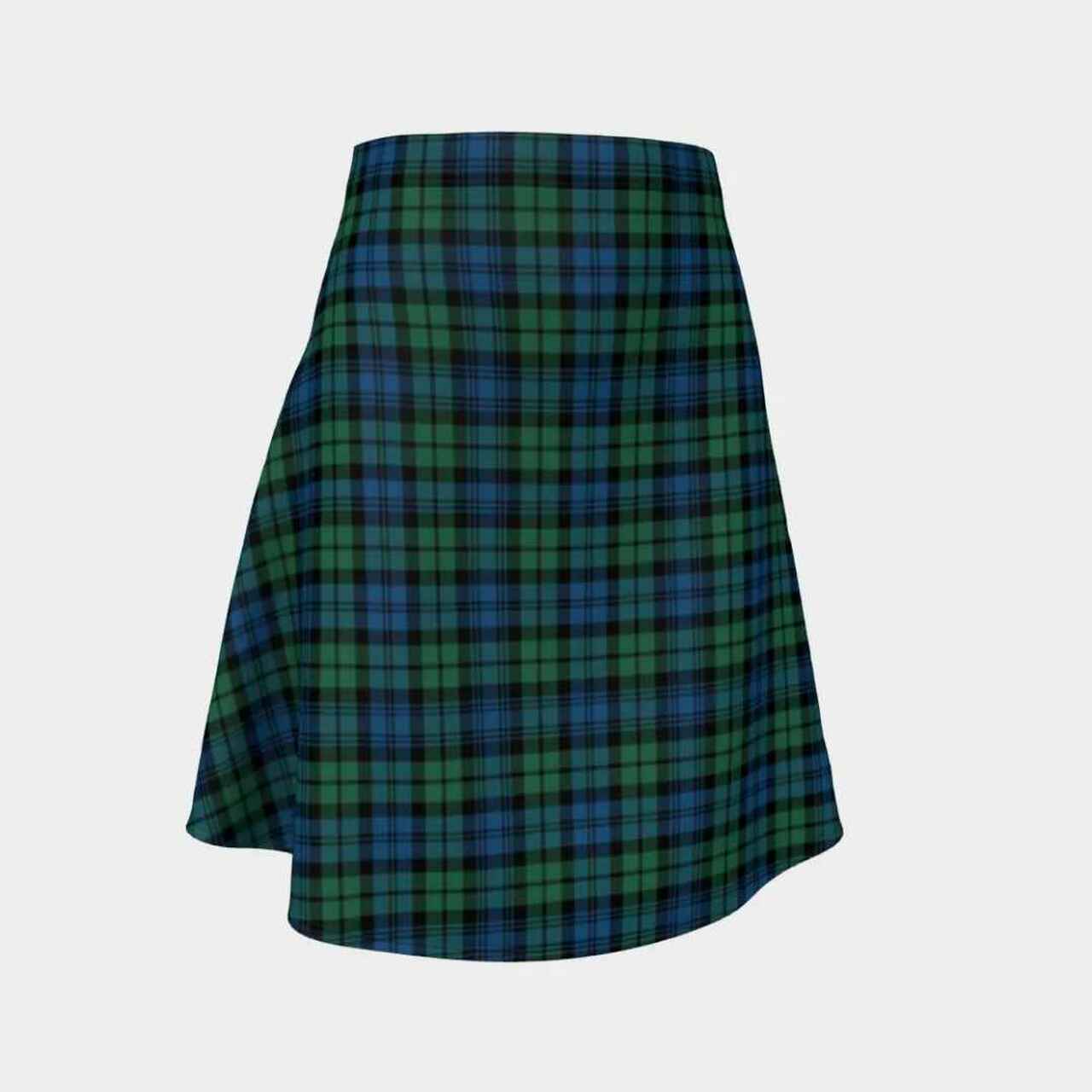 Campbell Ancient 02 Tartan Flared Skirt For Cheap
