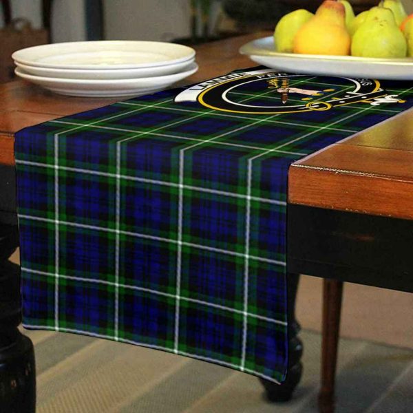 Lammie Tartan Crest Table Runner - Cotton table runner Discount - Image 3