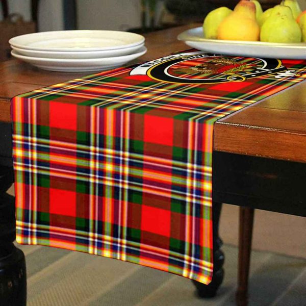 MacGill (Makgill) Tartan Crest Table Runner - Cotton table runner Discount - Image 3