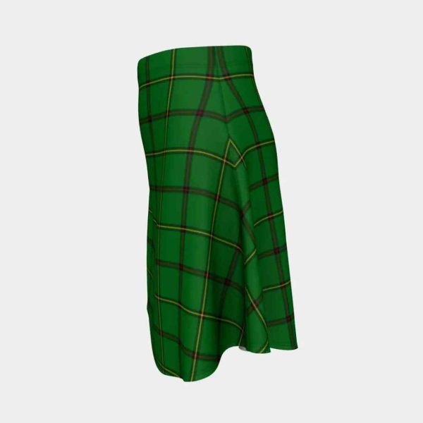 Don (Tribe-of-Mar) Tartan Flared Skirt Online - Image 2