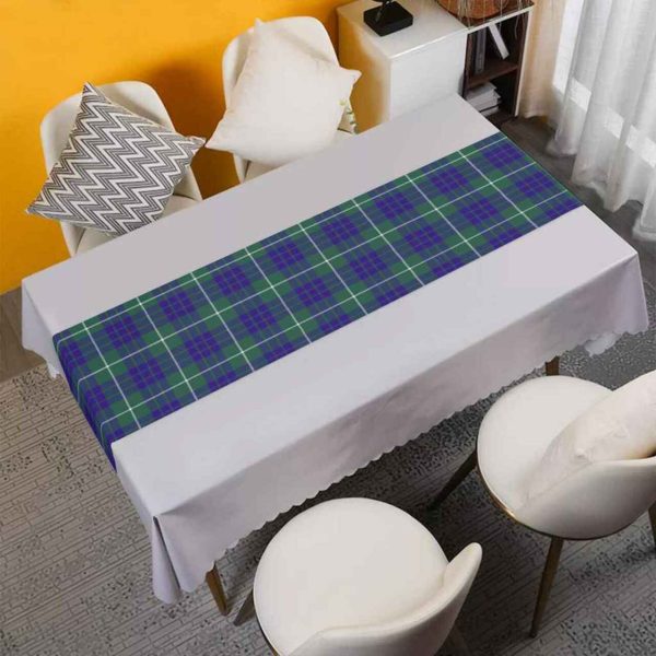 Hamilton Hunting Modern Tartan Table Runner - Cotton table runner Online now