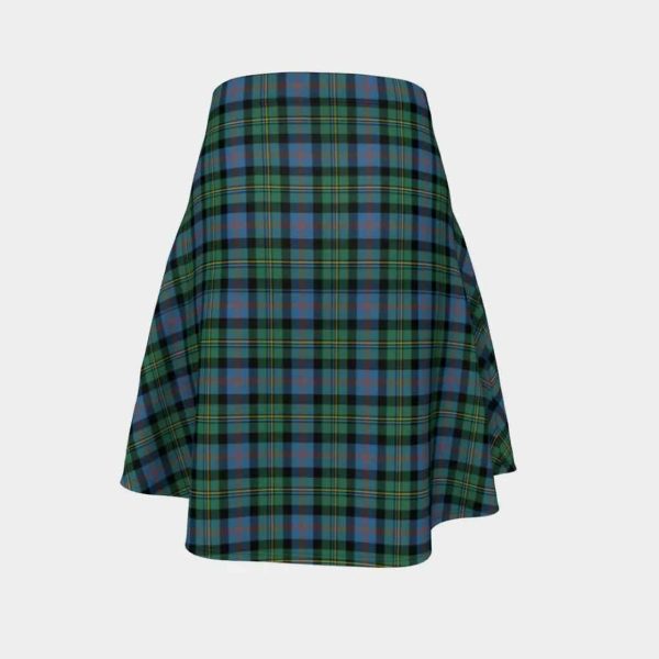 Malcolm Ancient Tartan Flared Skirt For Sale - Image 4