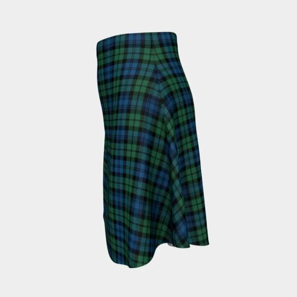 Campbell Ancient 02 Tartan Flared Skirt For Cheap - Image 2