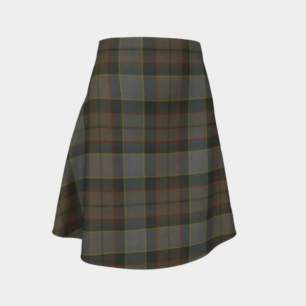 Outlander Fraser Tartan Flared Skirt on Sale