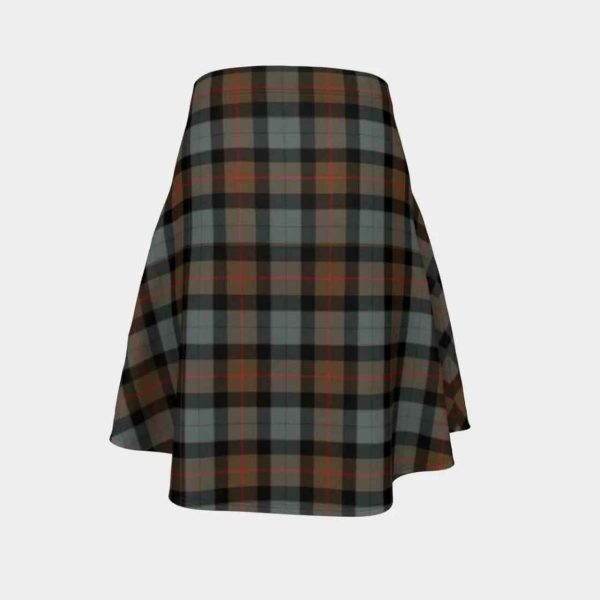 Gunn Weathered Tartan Flared Skirt Sale - Image 4