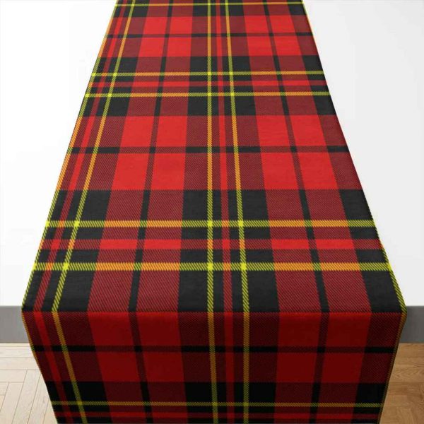 Brodie Modern Tartan Table Runner - Cotton table runner Online Sale - Image 2
