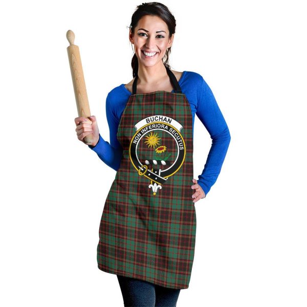 Buchan Ancient Tartan Crest Apron Hot on Sale - Image 2