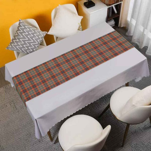 Innes Ancient Tartan Table Runner - Cotton table runner Hot on Sale