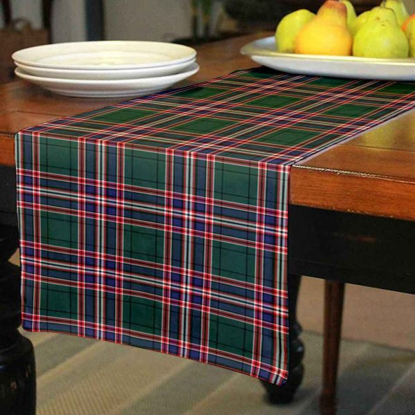 MacFarlane Hunting Modern Tartan Table Runner - Cotton table runner on Sale - Image 3