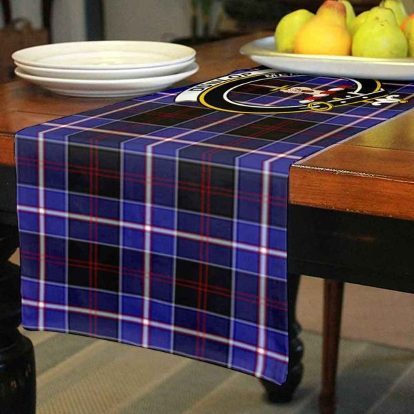 Dunlop Tartan Crest Table Runner - Cotton table runner Sale - Image 3