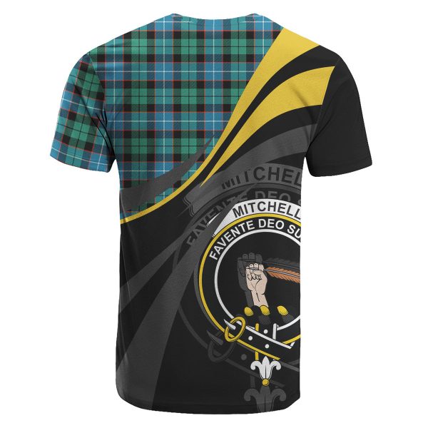 Mitchell Ancient Tartan T-Shirt - Royal Coat Of Arms Style Online Sale - Image 2