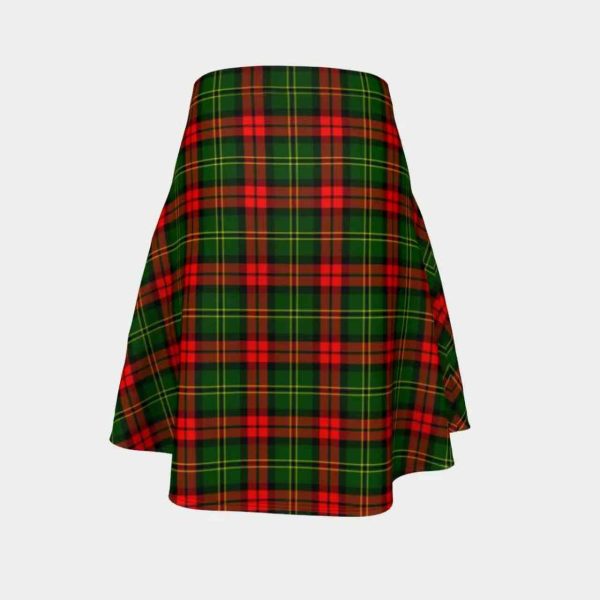 Blackstock Tartan Flared Skirt For Discount - Image 4