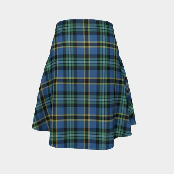 Weir Ancient Tartan Flared Skirt Fashion - Image 4