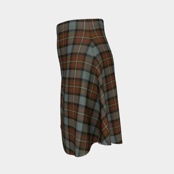 Fergusson Weathered Tartan Flared Skirt Online Sale - Image 2