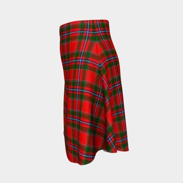 Perthshire District Tartan Flared Skirt Hot on Sale - Image 2