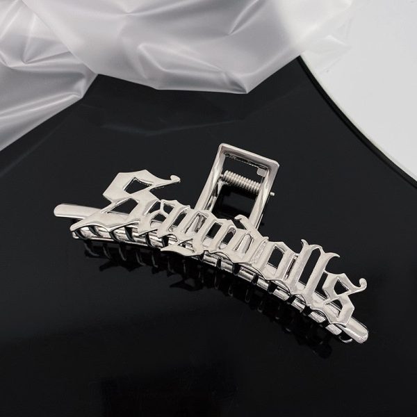 Metal Hollow Irregular Hair Claw Headdress Accessories Crab Hairpin Supply - Image 2